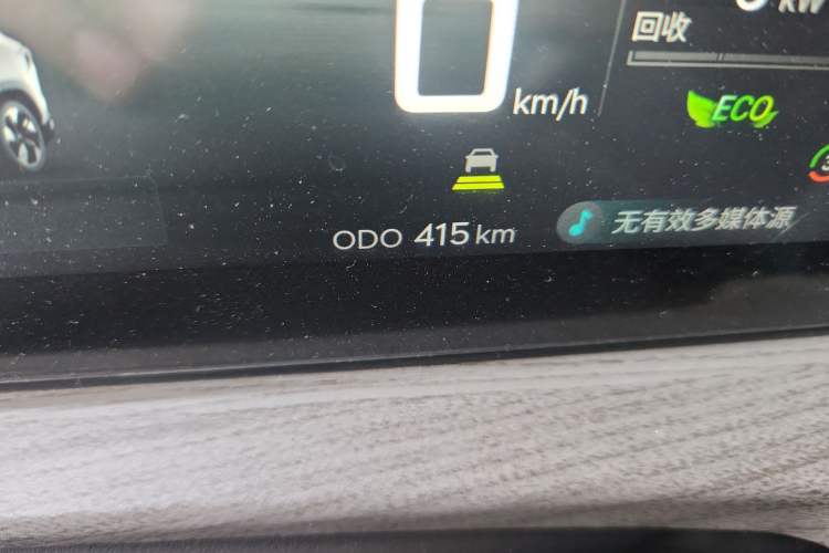 Used JETOUR Shanhai L6 2024 1.5TD DHT MAX Odometer Close Up