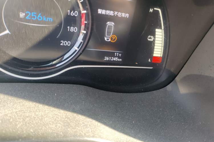 Used Hyundai ENCINO Electric 2020 TOP Enjoyment Edition Odometer Close Up