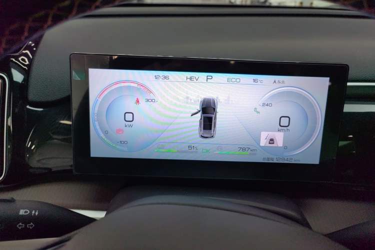 Used BYD Song Pro New Energy 2022 DM-i 110km Flagship Pro Model Instrument Cluster