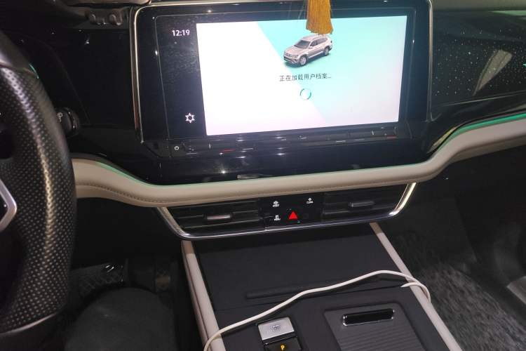 Used Volkswagen Teramont 2021 380TSI Four-Wheel Drive Prestige Luxury Edition Audio And AC Panel