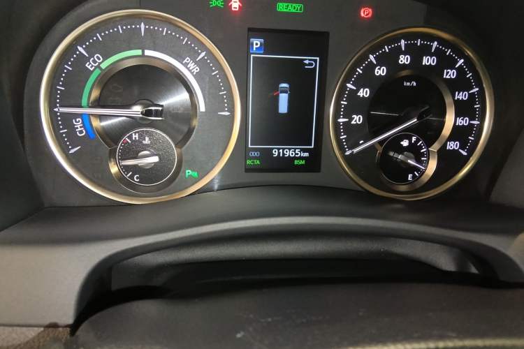 Used Toyota Alphard 2019 Dual-Engine 2.5L Prestige Edition Odometer Close Up