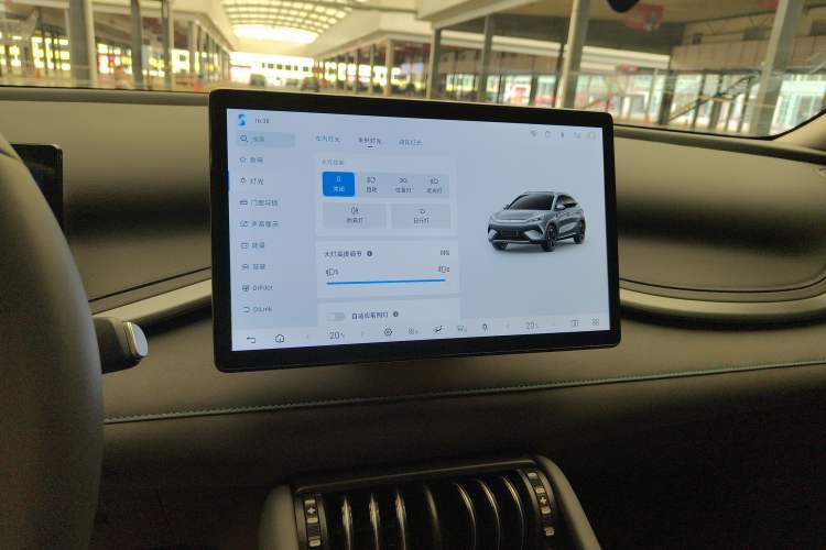 Used BYD Yuan PLUS 2025 Intelligent Driving Version 510 km Leading Edition Audio And AC Panel