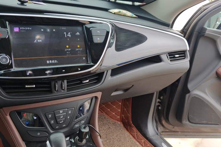 Used Buick Envision 2021 532T Two-Wheel-Drive Elite Version Audio And AC Panel