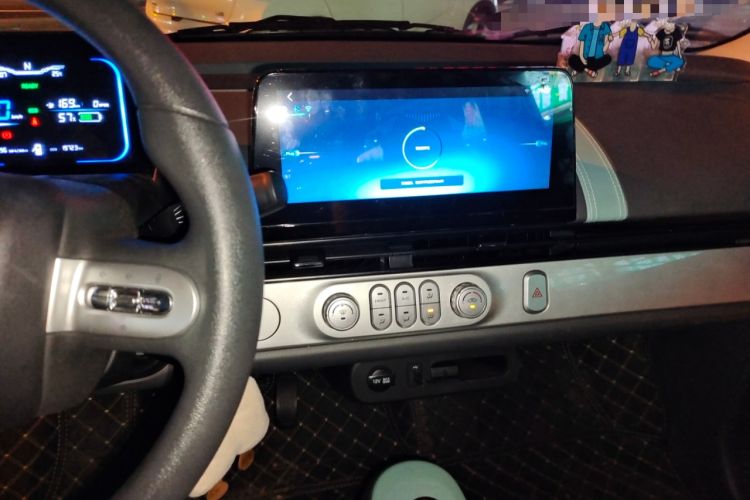 Used CHANGAN NEVO Lumin 2023 301km Honey Dew Edition Audio And AC Panel