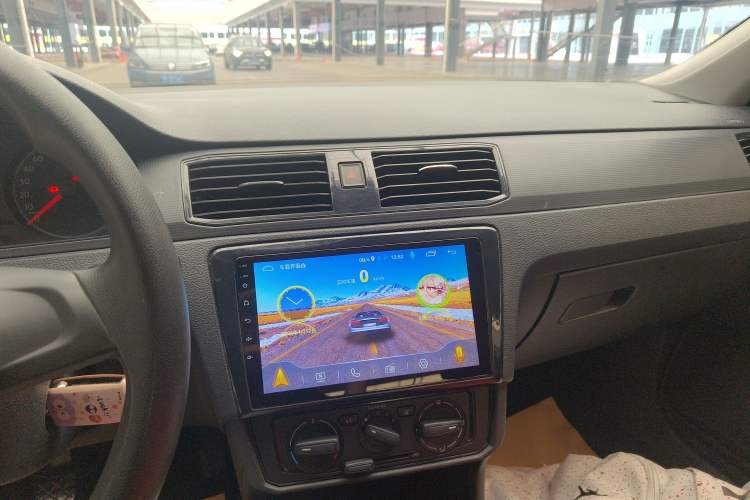 Used Volkswagen Santana 2019 1.5L Manual Fashion Edition China VI Standard Audio And AC Panel