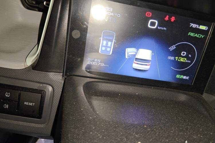 Used Wuling Hongguang MINIEV 2022 Macaron Premium Model – Lithium Iron Phosphate Odometer Close Up