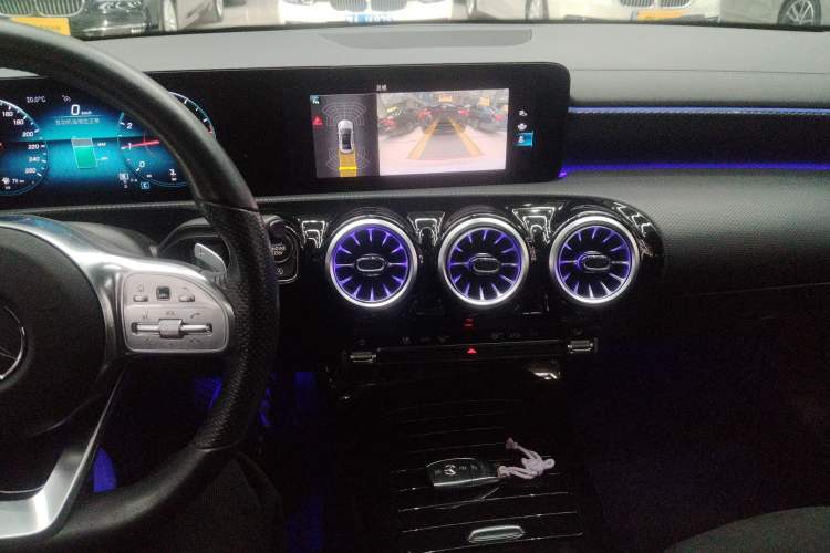 Used Mercedes-Benz A-Class 2021 A 200 L Sport Sedan Fashion Model Audio And AC Panel