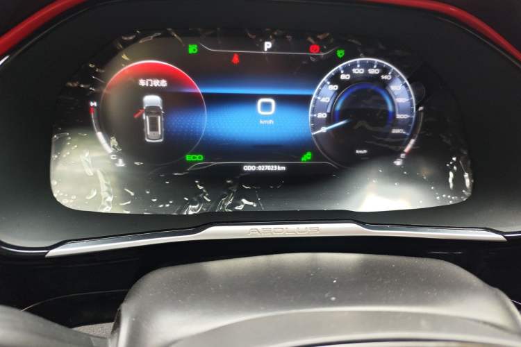 Used Dongfeng Aeolus AX7 2022 Mach Edition 1.5T DCT DF51 Odometer Close Up