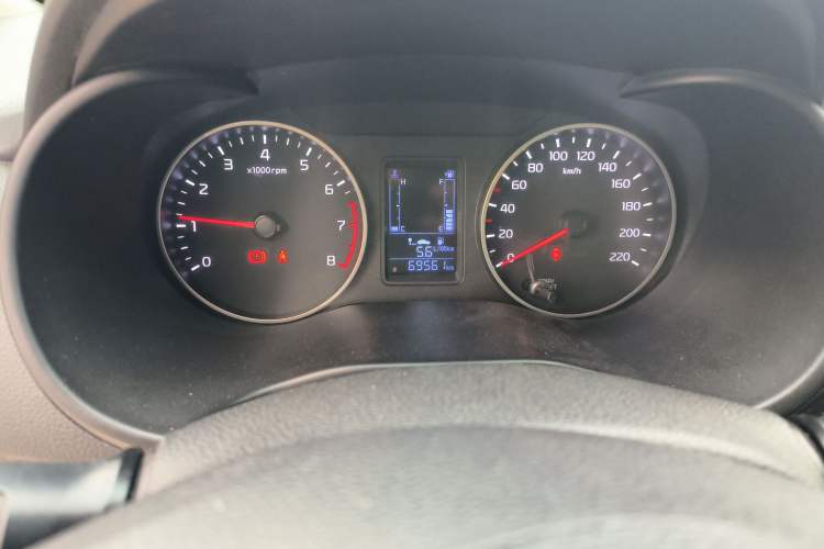 Used Kia Pegas 2019 1.4L Manual Value Edition (Compliant with National Emission Standard V) Odometer Close Up