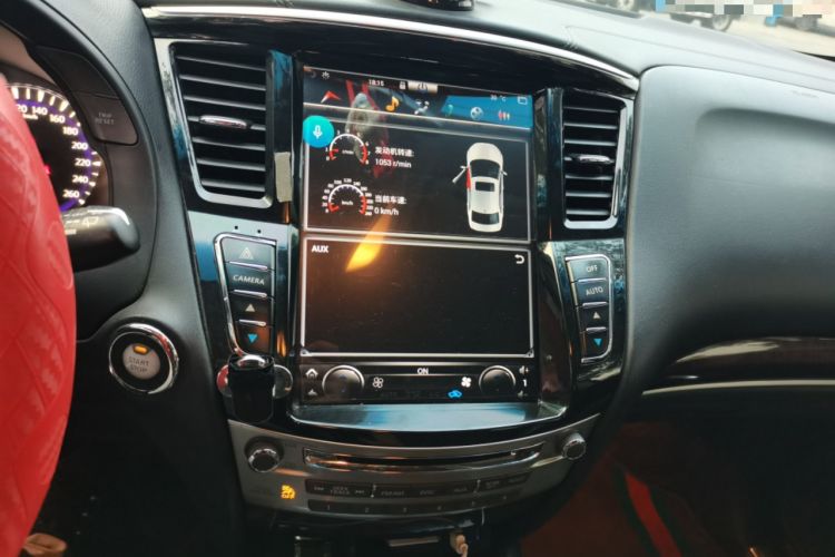 Used Infiniti QX60 2016 2.5 S/C Hybrid Two-Wheel-Drive Excellence Edition China V Standard Audio And AC Panel