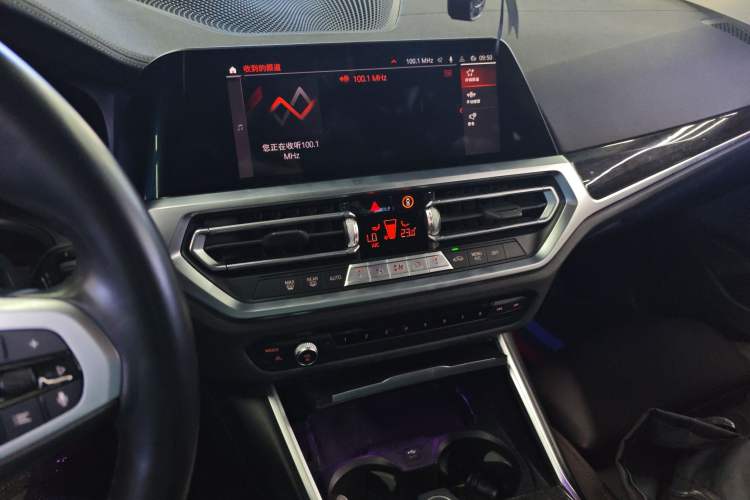 Used BMW 3 Series 2022 Updated 325Li M Sport Package Audio And AC Panel