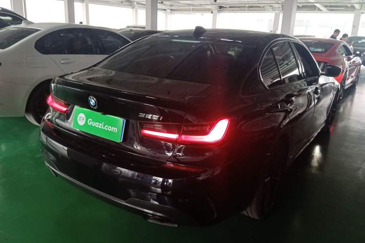 Used BMW 3 Series 2020 Restyled 325i M Sport Night Edition Package Rear Right 45 Deg