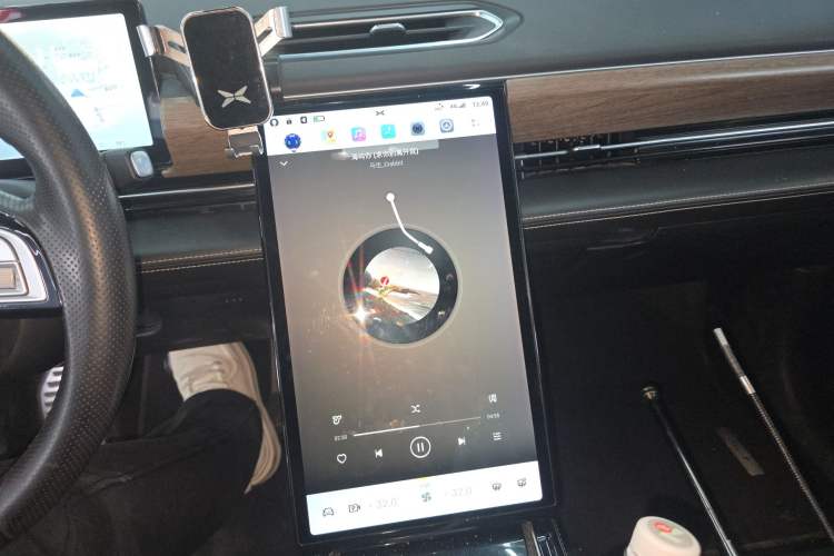 Used XPeng P5 2023 Smart Drive Edition Audio And AC Panel