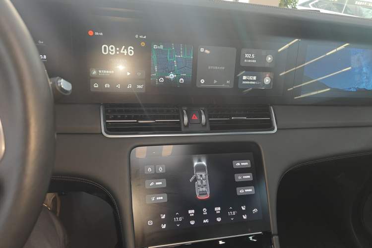 Used Li Auto ONE 2020 Extended-Range 6-Seater Version Audio And AC Panel