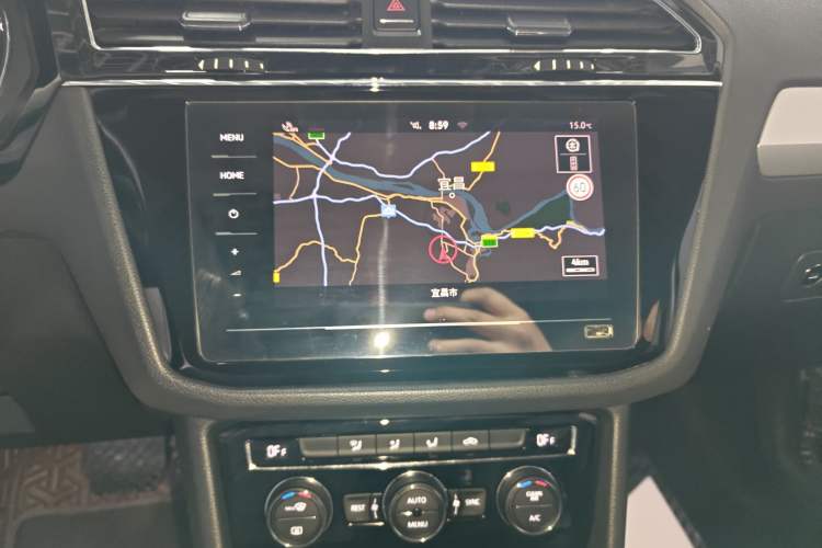 Used Volkswagen Tiguan L 2021 330TSI Automatic Two-Wheel Drive Smart Edition Audio And AC Panel