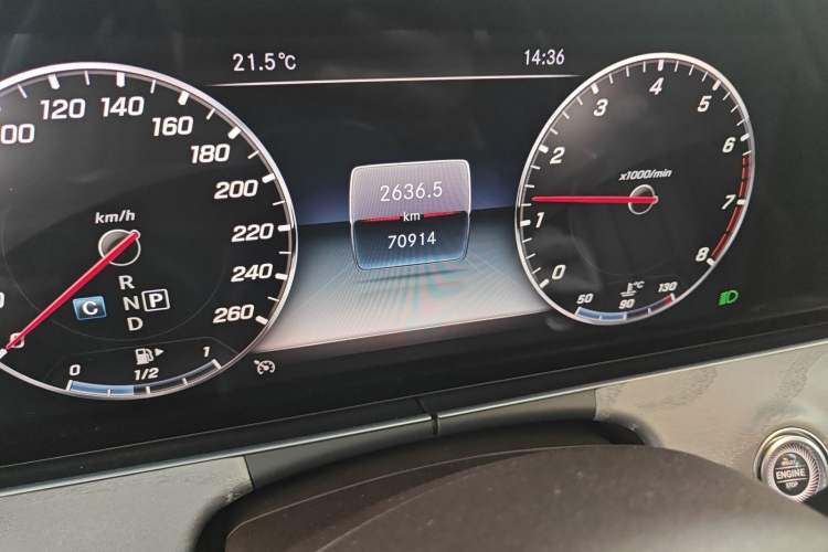 Used Mercedes-Benz CLS 2020 CLS 300 Sport Edition Odometer Close Up