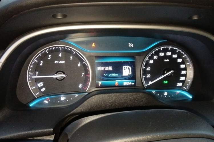Used Buick GT 2018 18T Automatic Elite Model Instrument Cluster