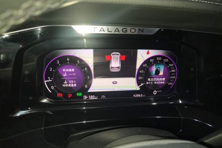 Used Volkswagen Talagon 2023 Facelift 380TSI Four-Wheel Drive Flagship Shengjing Edition 7 Seats Instrument Cluster