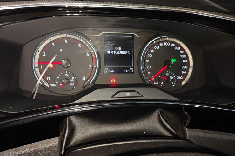 Used Volkswagen Tayron 2021 330TSI Two-Wheel Drive Luxury Smart Connectivity Version Odometer Close Up