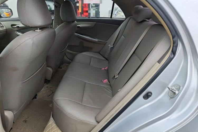 Used Toyota Corolla 2009 1.6L Manual GL Sunroof Special Edition Left Rear Seat