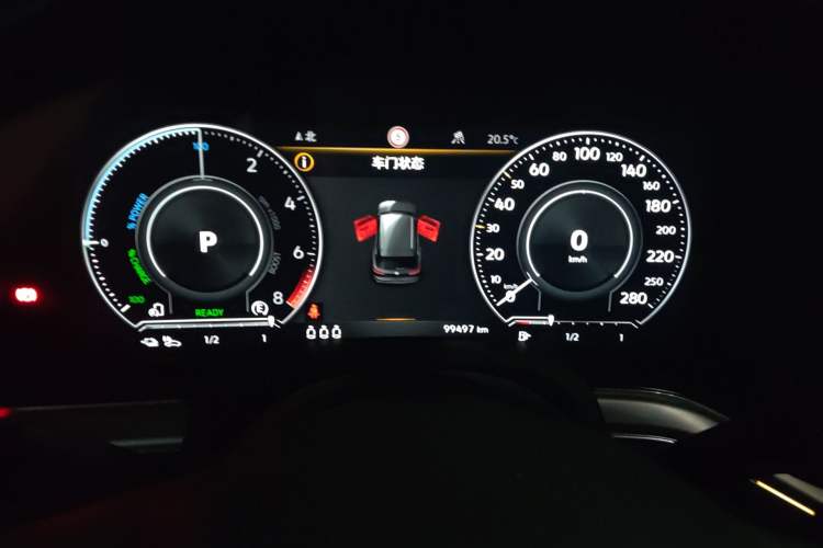 Used Volkswagen Touareg New Energy 2021 eHybrid Instrument Cluster
