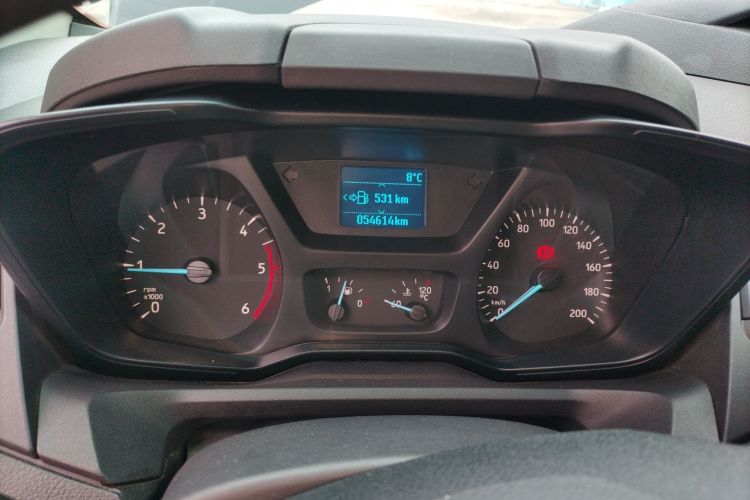 Used Ford Transit 2019 2.0T Diesel Multi-Purpose Commercial Vehicle Mid-Drive Mid-Roof 6-Seater China VI Standard