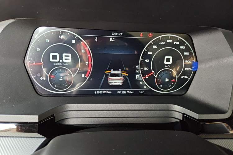 Used Venucia Star 2020 260T Automatic 48V Mild Hybrid Turbocharged Star Edition Instrument Cluster