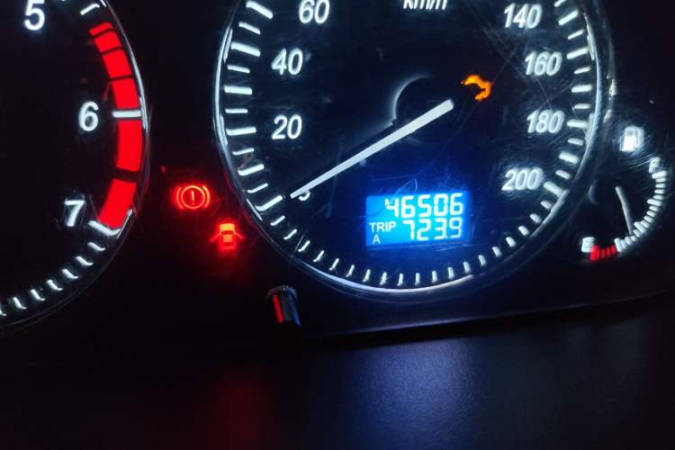 Used BAIC Weiwang M20 2014 1.5L practical type BJ415A Odometer Close Up