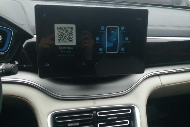 Used BYD Song PLUS New Energy 2021 DM-i 110KM Flagship Model Audio And AC Panel