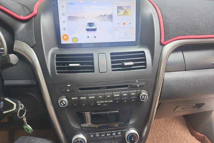 Used Bestune X80 2015 2.0L automatic comfort version Audio And AC Panel