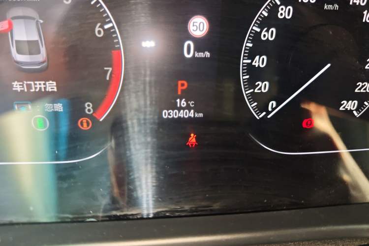 Used Honda Accord 2022 260TURBO Phantom Night · Prestige Edition Odometer Close Up