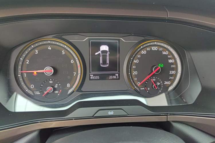 Used Volkswagen Tharu 2020 280TSI Two-Wheel Drive Comfort Edition China VI Standard Instrument Cluster