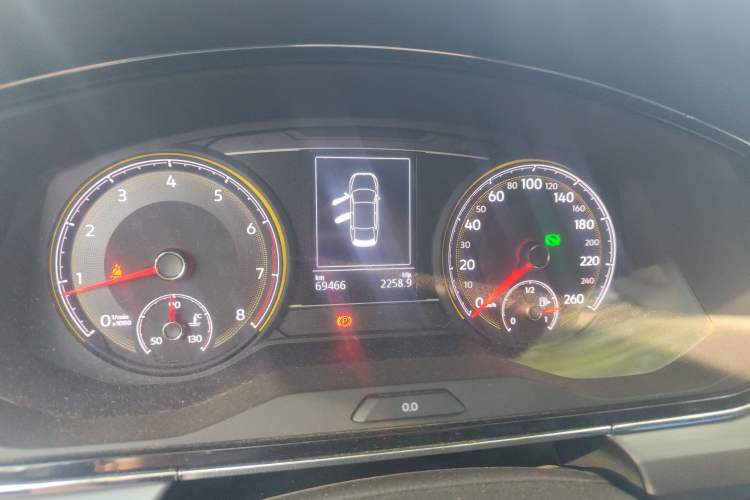 Used Volkswagen Lamando 2019 280TSI DSG Comfort Edition China VI standard Instrument Cluster