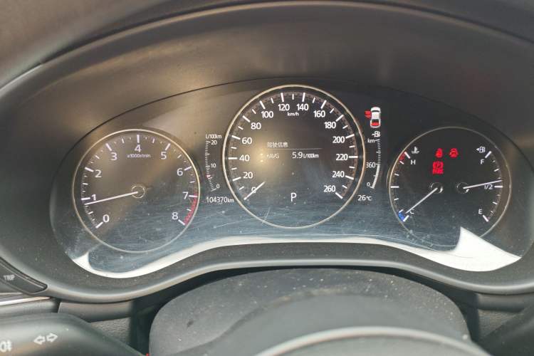 Used Mazda 3 Axela 2020 1.5L Automatic ZhiMei Edition Odometer Close Up