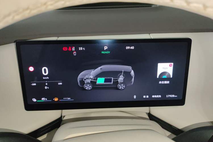 Used Wey Lanshan 2025 Four-Wheel Drive Max Instrument Cluster