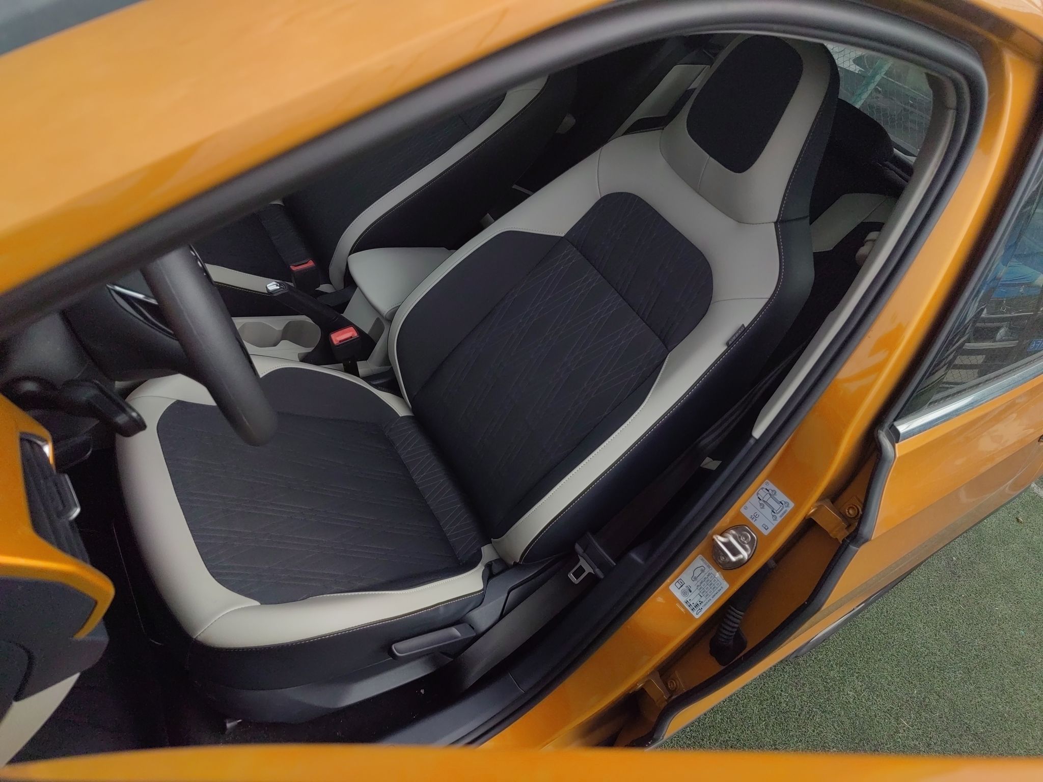 Avant de la voiture