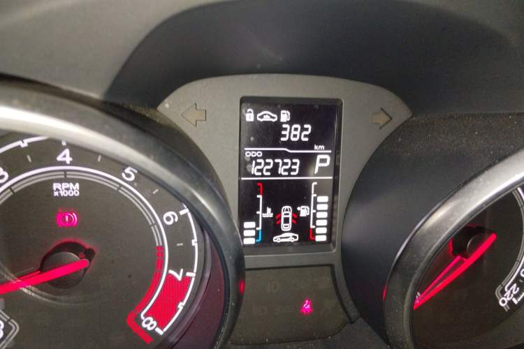 Used MG GT 2016 1.5T Automatic Value-Added Luxury Edition Odometer Close Up