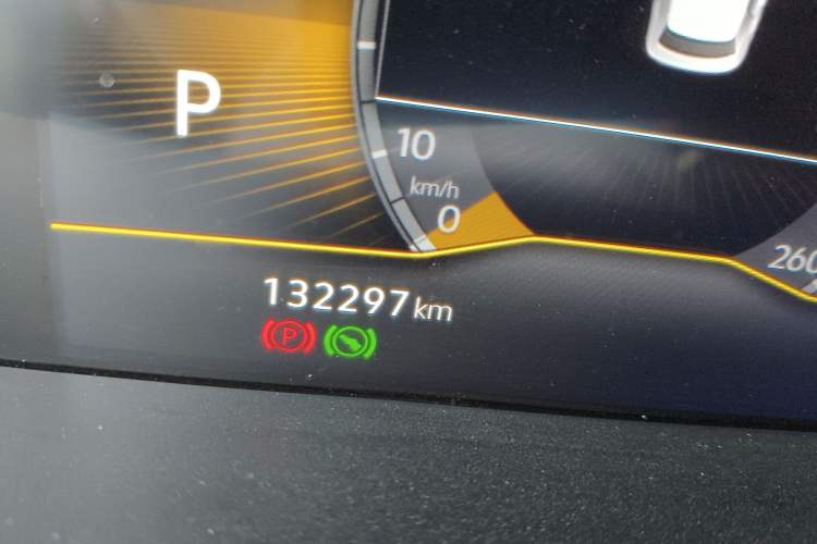 Used Volkswagen Lavida 2023 1.5L Automatic De Yi Edition Odometer Close Up