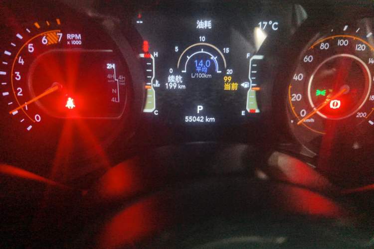 Used Jeep Wrangler 2024 2.0T Sahara Four-Door Edition Odometer Close Up