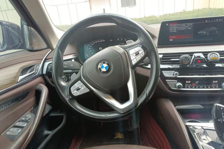 Used BMW 5 Series 2020 530Li Luxury Edition Premium Package Steering Wheel