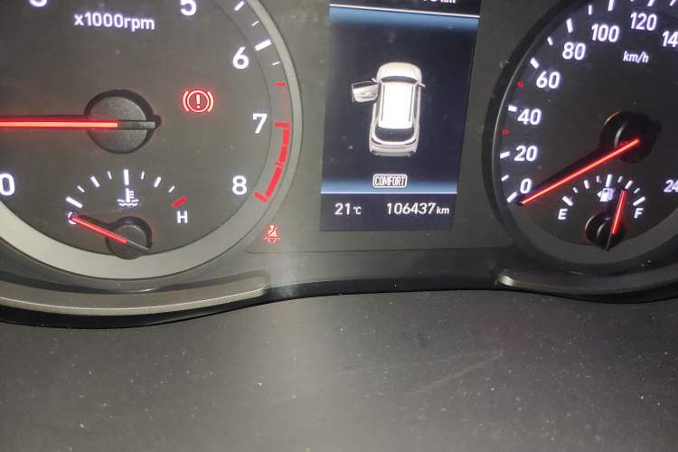 Used Hyundai ix35 2019 2.0L Automatic 2WD Zhiyong·Changxiang Edition China VI Standard Odometer Close Up