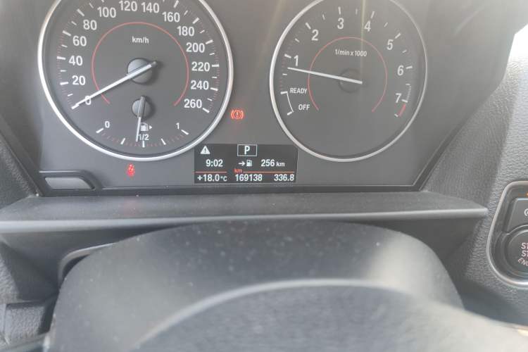 Used BMW 1 Series 2013 Revised 118i Sport Edition Odometer Close Up