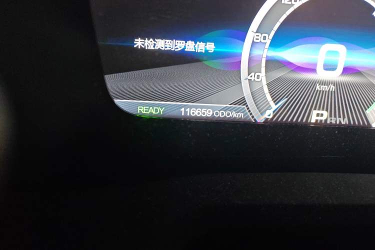 Used AION Trumpchi GE3 2018 530 Internet Enjoyment Version Odometer Close Up