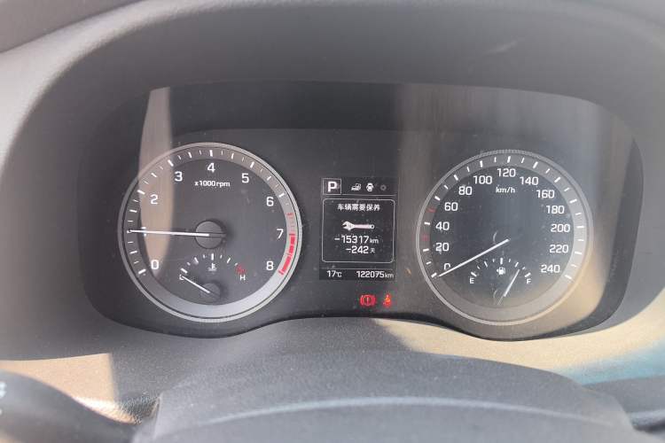 Used Hyundai Tucson 2018 1.6T Dual-Clutch Two-Wheel Drive 15th Anniversary Special Edition Instrument Cluster