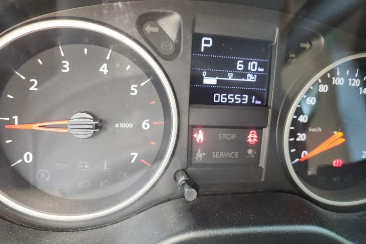 Used Citroen C4L 2019 230THP Automatic Leading Model Odometer Close Up