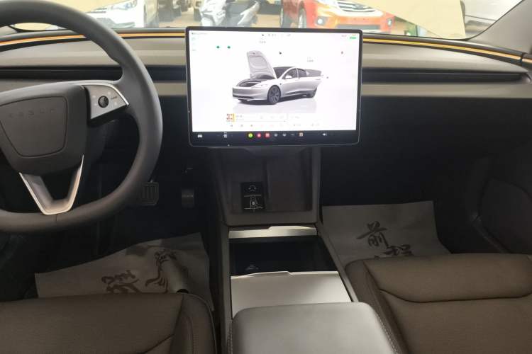 Used Tesla Model 3 2023 Long-Range All-Wheel-Drive Version Audio And AC Panel