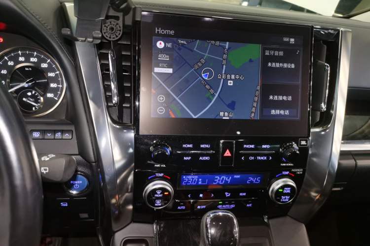 Used Toyota Vellfire 2021 Crown Dual-Engine 2.5L HV Luxury Edition Audio And AC Panel