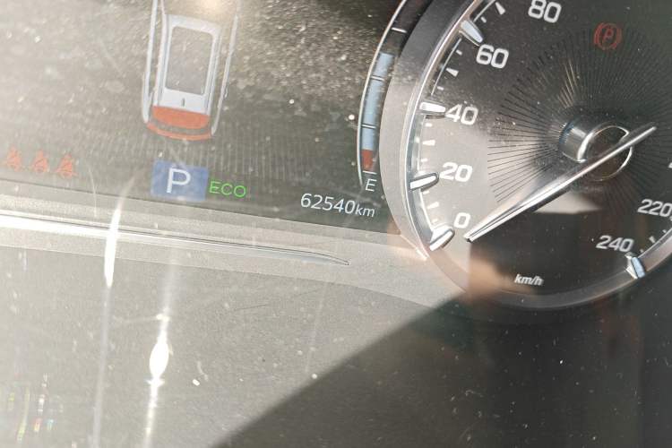 Used GAC Trumpchi GS5 2019 270T Automatic Luxury Edition Odometer Close Up