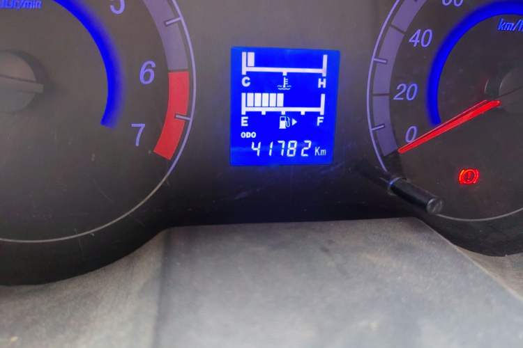 Used CHANGAN KAICHENG Star 2013 1.2L New Changan Star Standard Model Odometer Close Up
