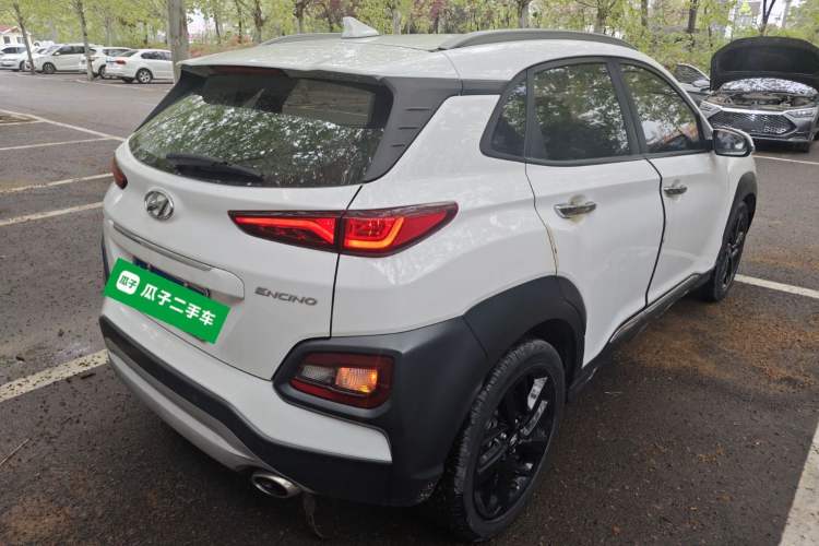 Used Hyundai ENCINO 2018 1.6T Dual-Clutch ZhiPao Edition China V Standard Rear Right 45 Deg